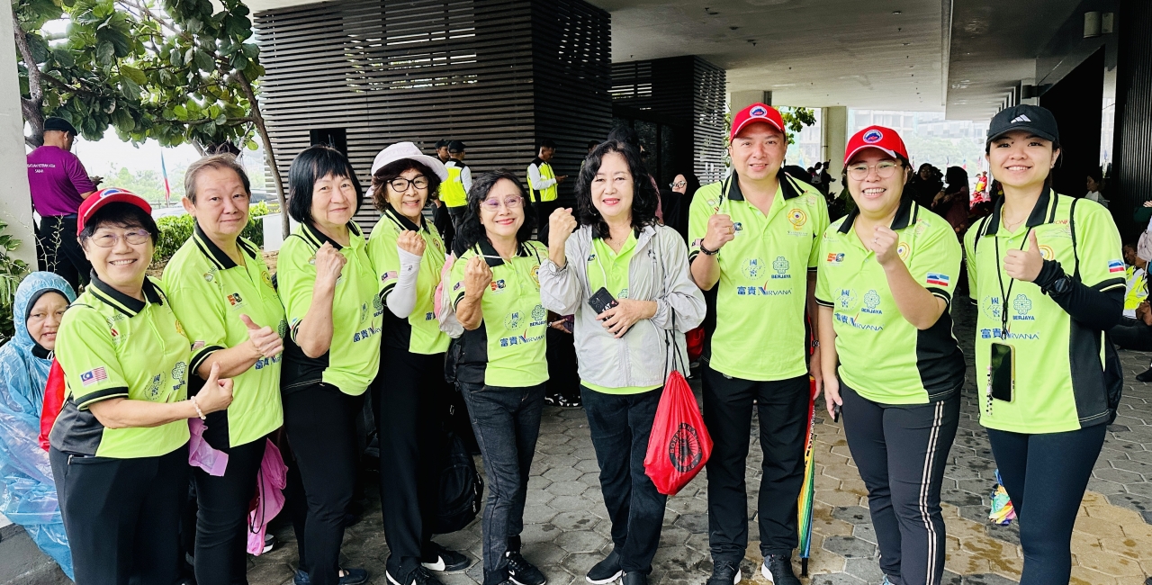 沙华堂风雨无阻展爱国精神：取消彩排，全力备战8月31日检阅游行