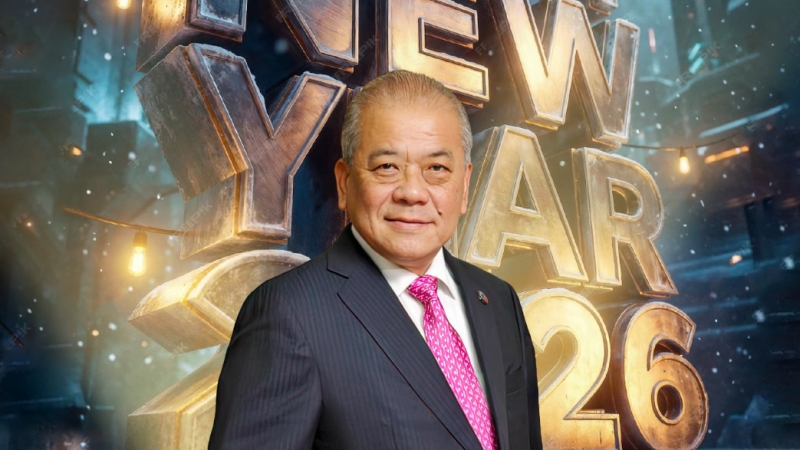 大马华总永久名誉会长兼沙华堂总会长丹斯里吴添泉元旦献词：励精图治 共创未来